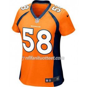 Nainen Denver Broncos NFL Pelipaita Von Miller 58 Nike Oranssi 